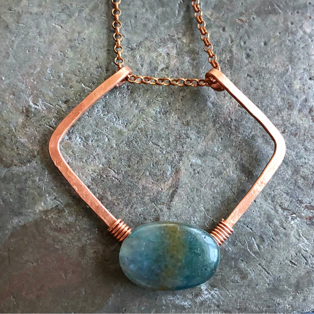Blue Aventurine Shield