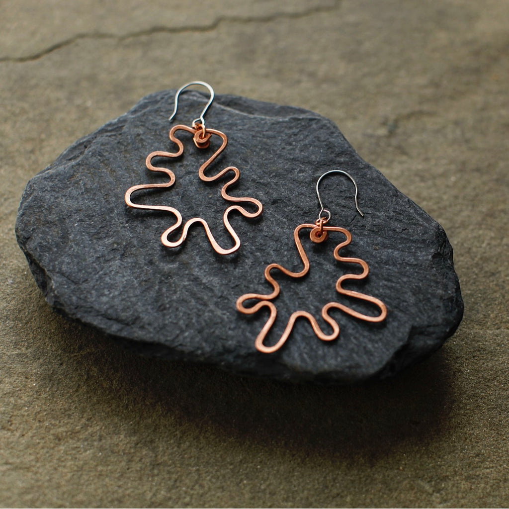 Copper Splatters