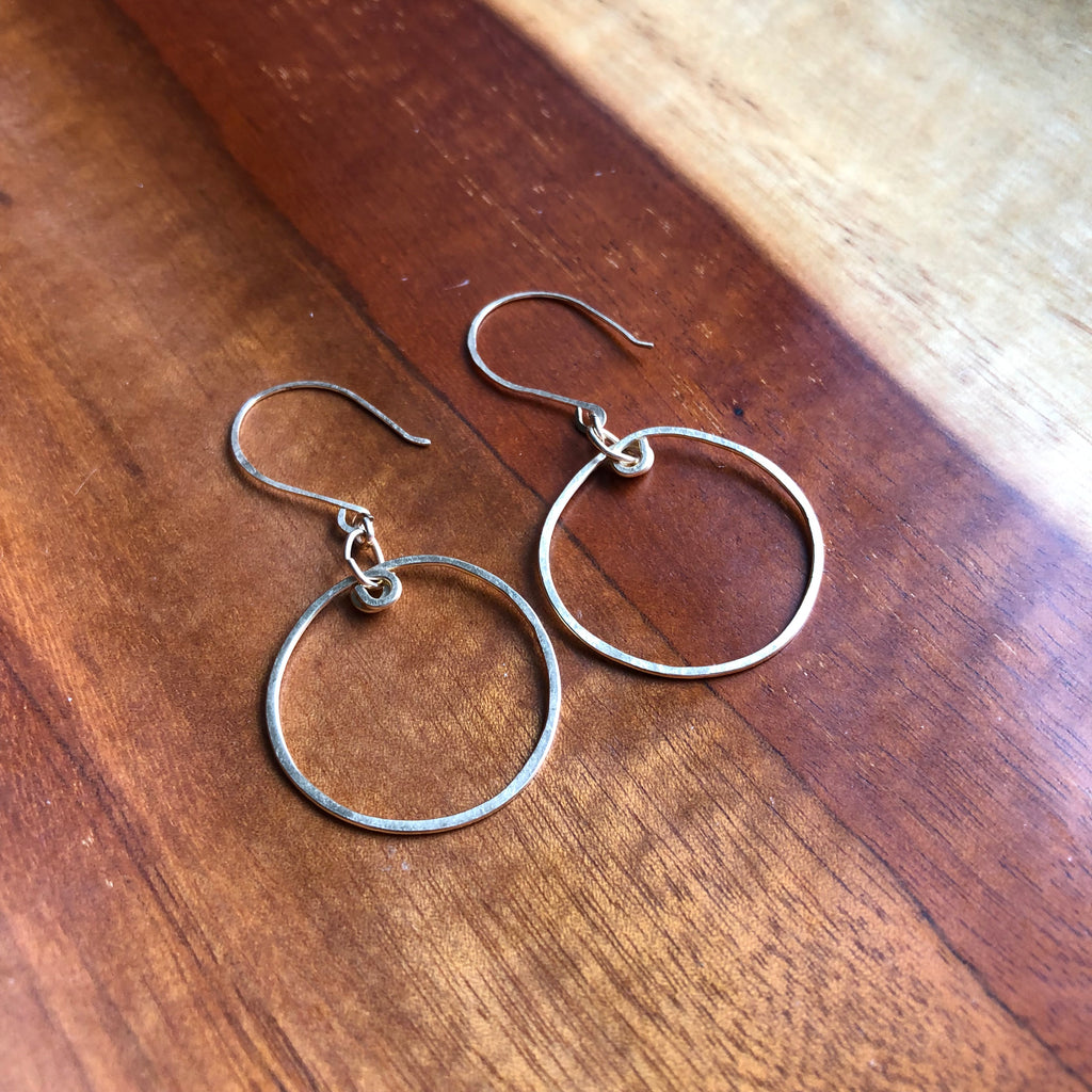 Small Gold Hoop Earrings