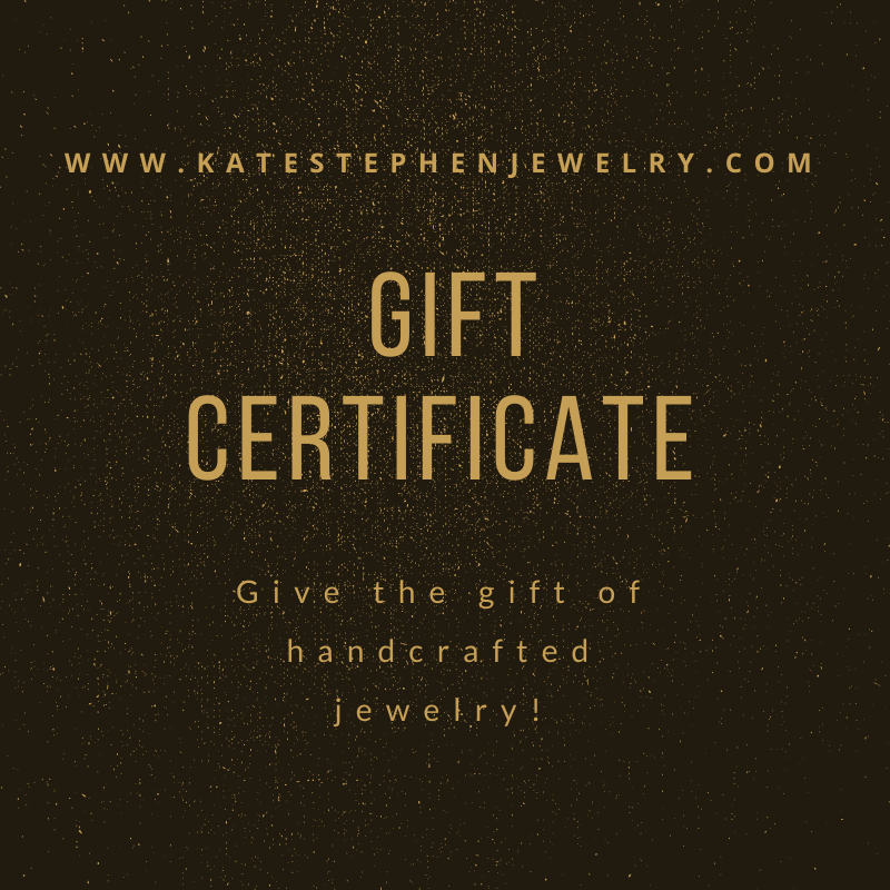 www.katestephenjewelry.com Electronic Gift Card
