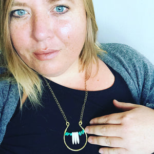 Spiked Vessel Necklace