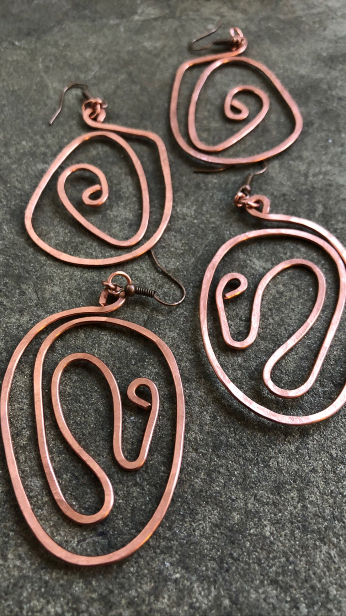 Copper Iconic Earrings 1.0