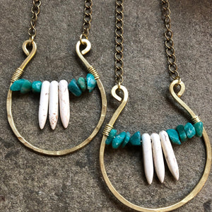 Spiked Vessel Necklace