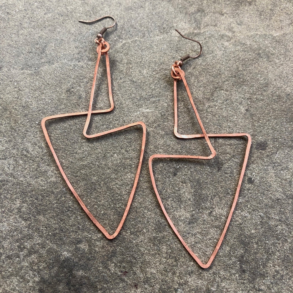 Interwoven Angle Earrings (Style 3)