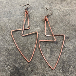 Interwoven Angle Earrings (Style 3)