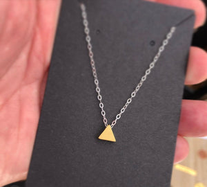 Mini Triangle Necklace