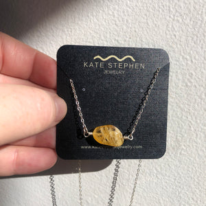 Honey Citrine Moment Necklace