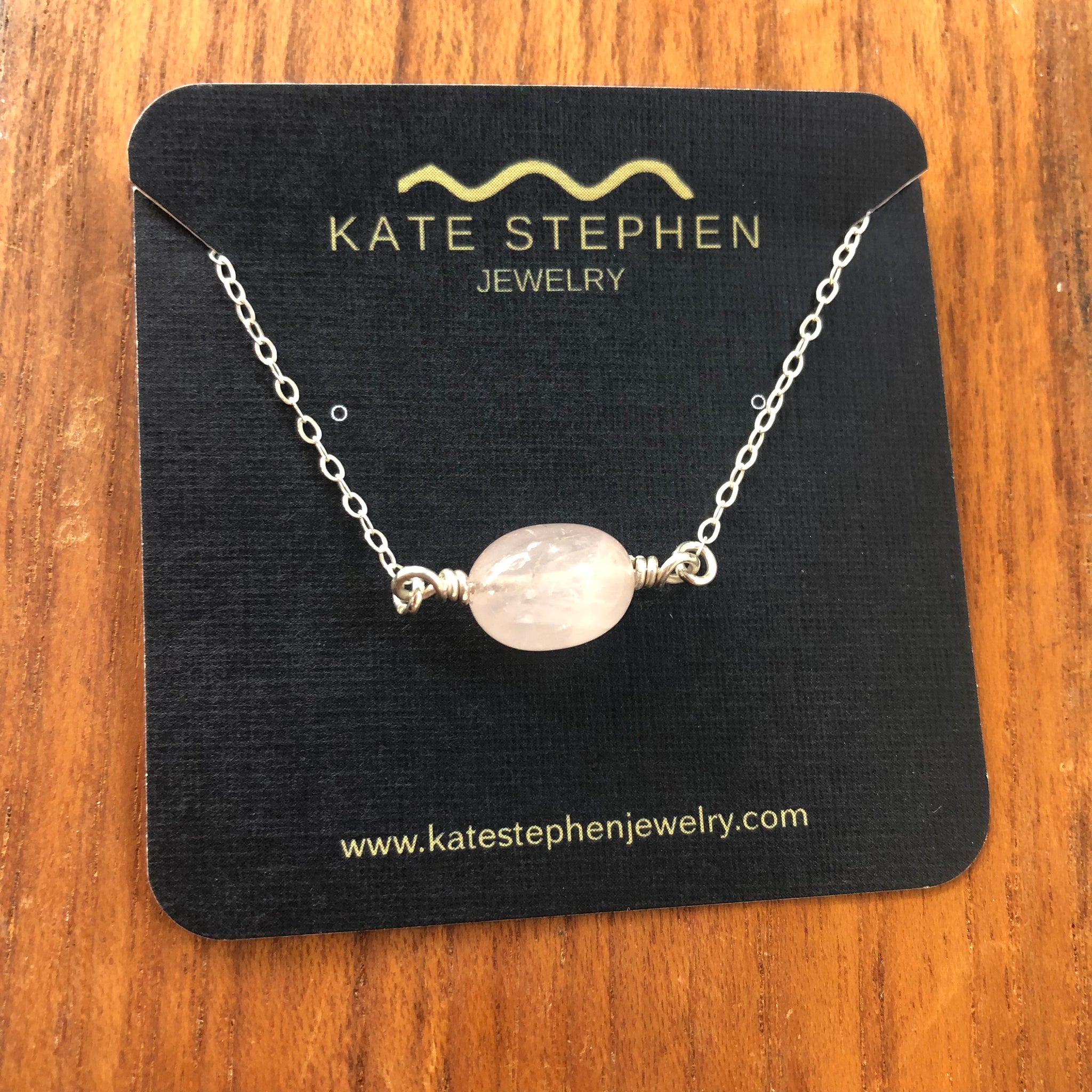 Rose Quartz Moment Necklace