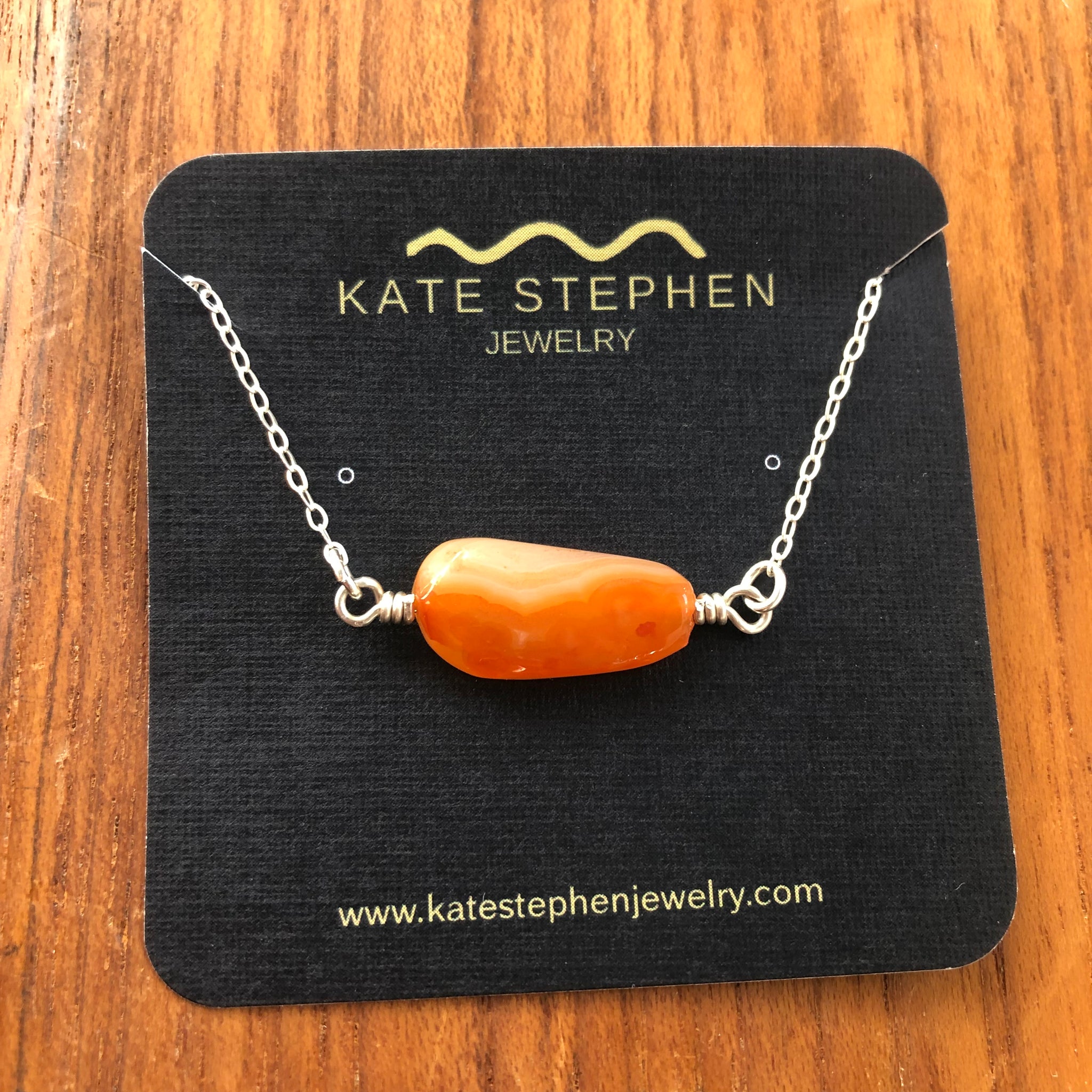 Carnelian Moment Necklace