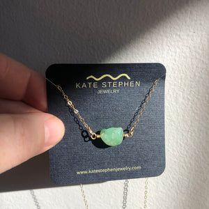 Prehnite Moment Necklace