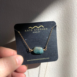 Blue Kyanite Moment Necklace