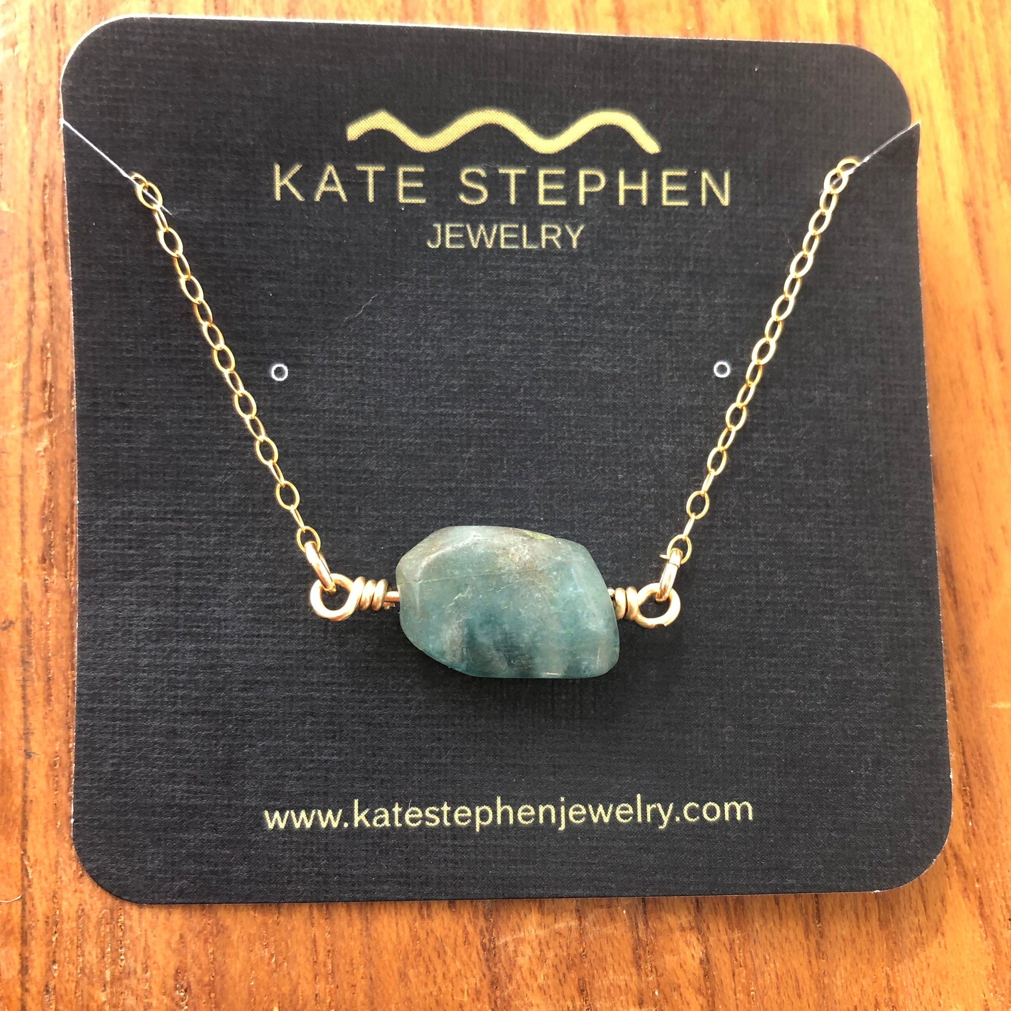 Blue Kyanite Moment Necklace