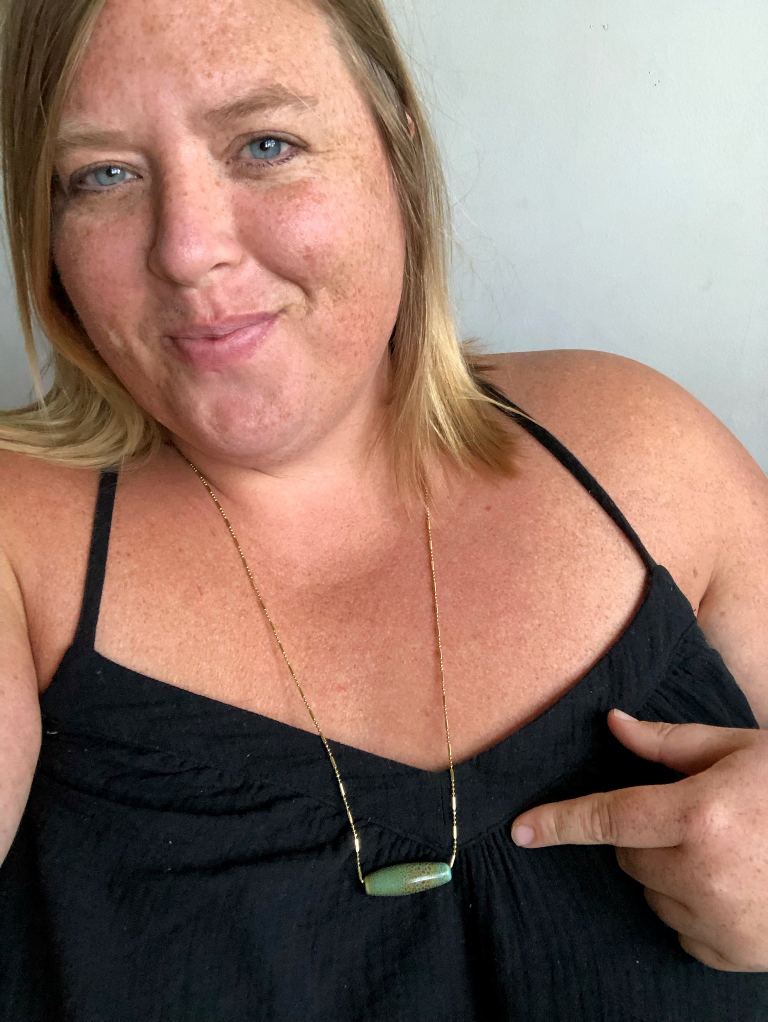 KSJ X Vintage Ceramic Bead Necklace