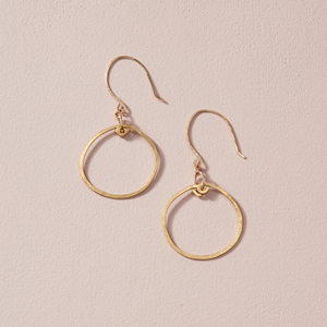 Subtle Gold Hoops