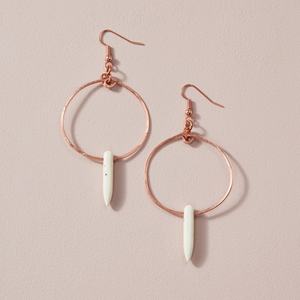 Spiked Hoop Earrings
