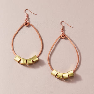Copper Hoops with Brass Cubes Quartet
