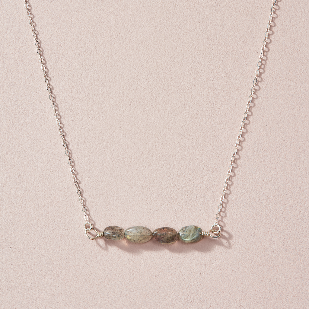 Row of Labradorite