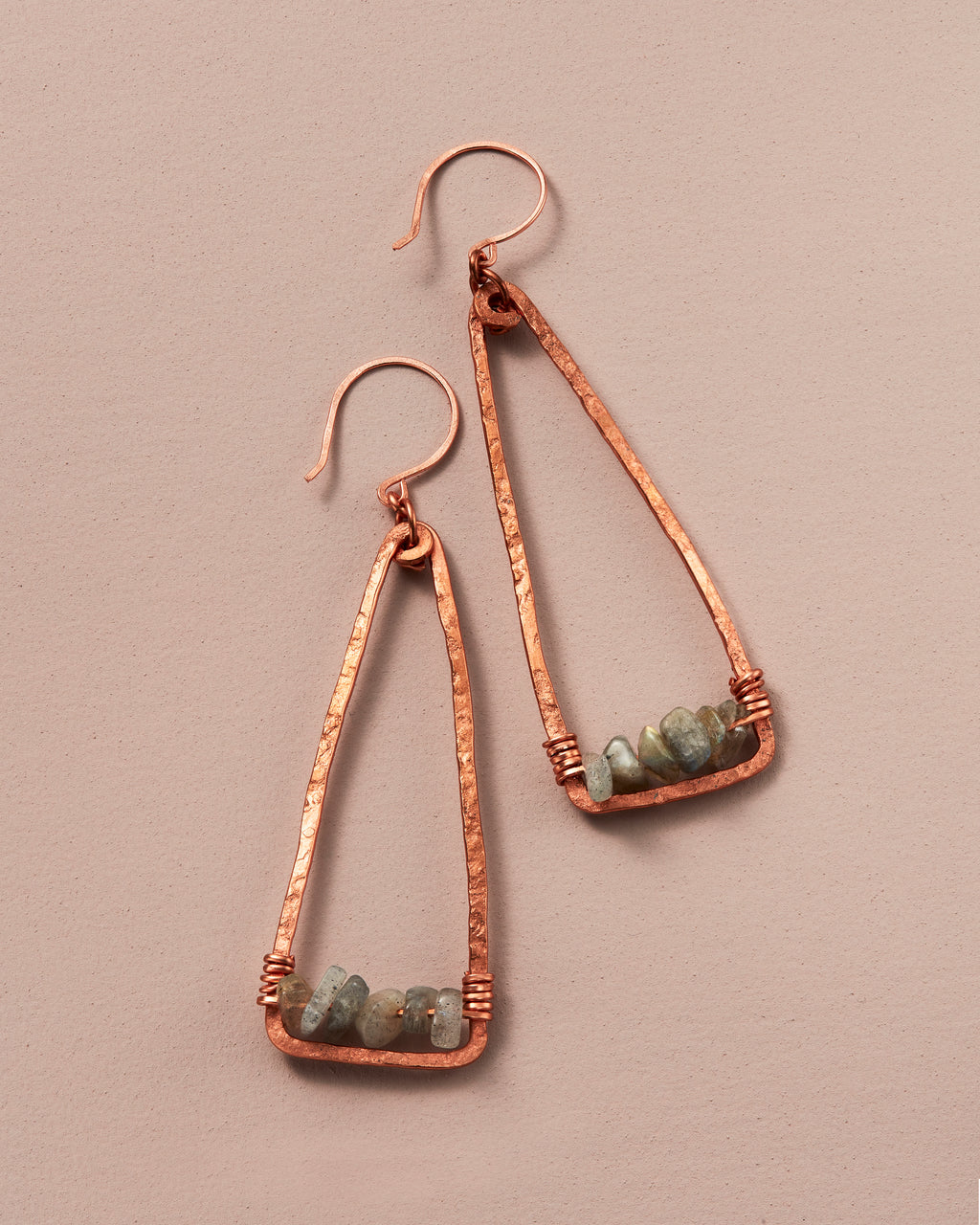Flashy Labradorite Earrings