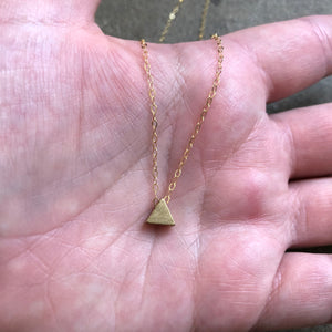 Mini Triangle Necklace
